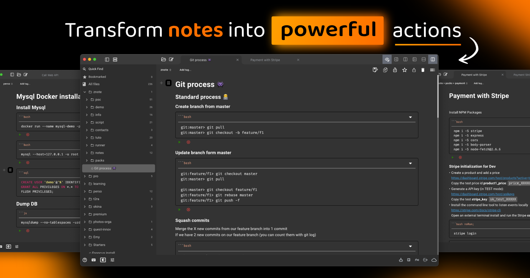 startuptile Znote-Transform your notes into powerful actions