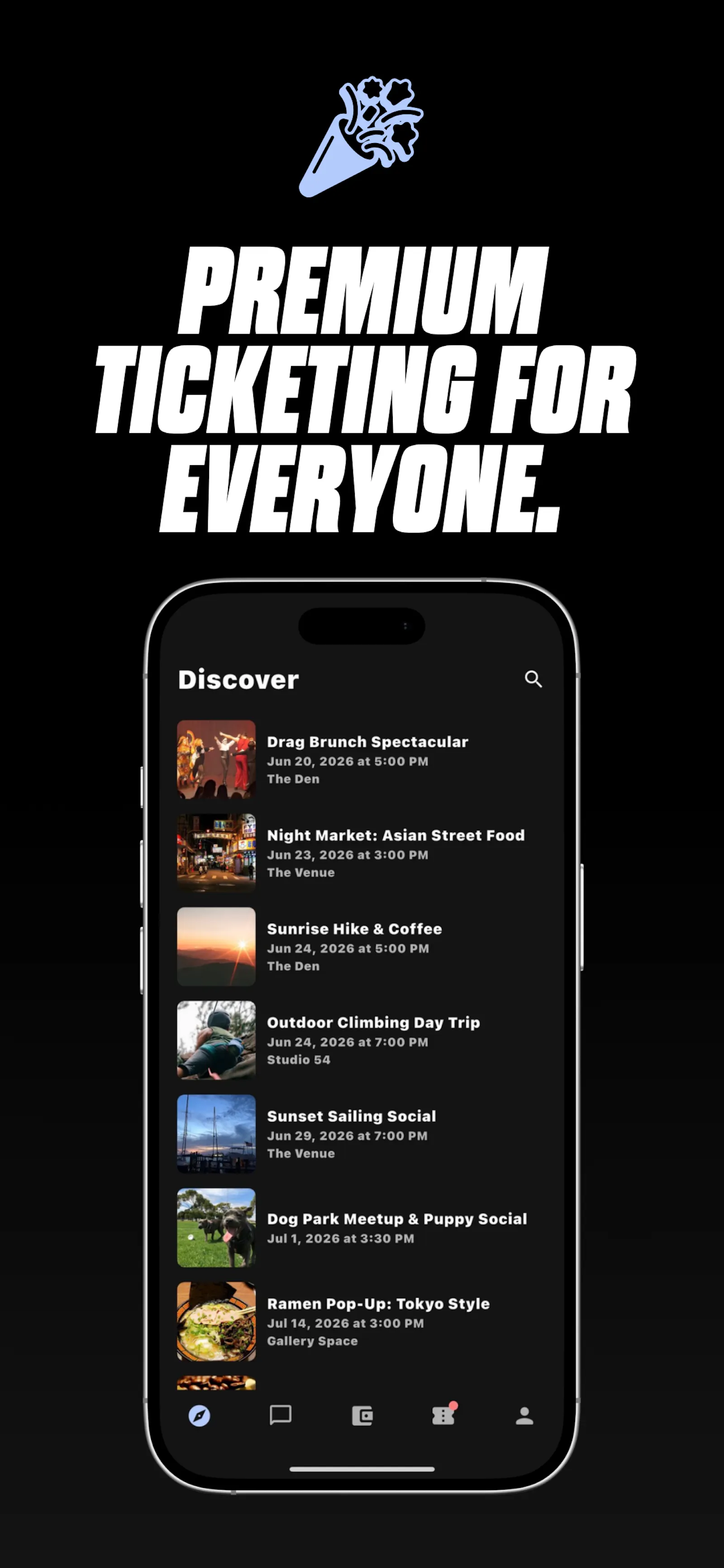 ZUUPPA: GLOBAL TICKETING screenshot 1