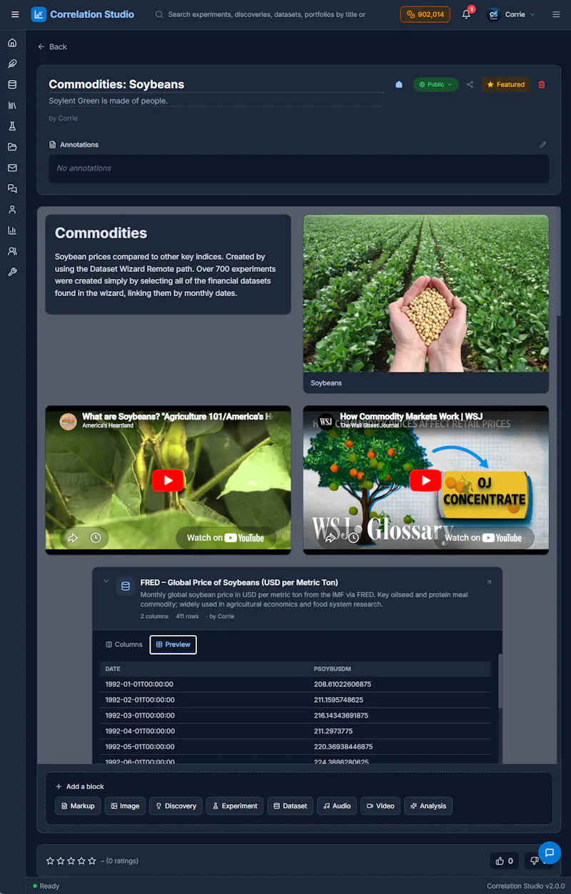 Correlation Studio screenshot 5