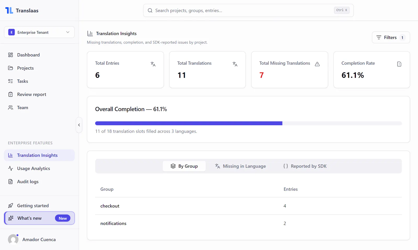 Translaas screenshot 8
