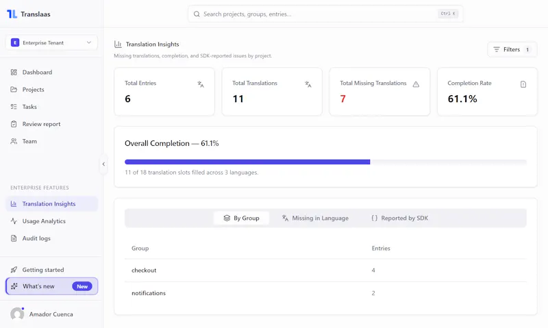 Translaas screenshot 8
