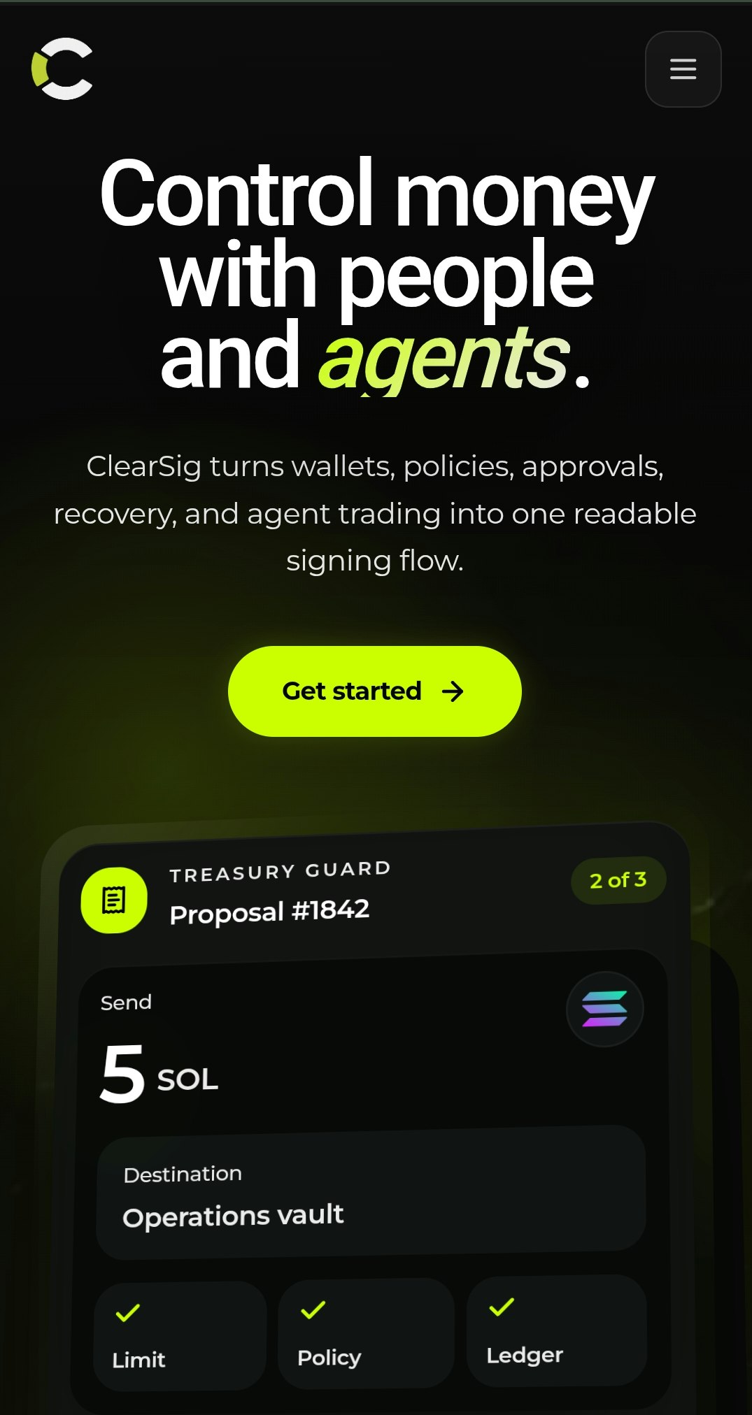 ClearSig  gallery image