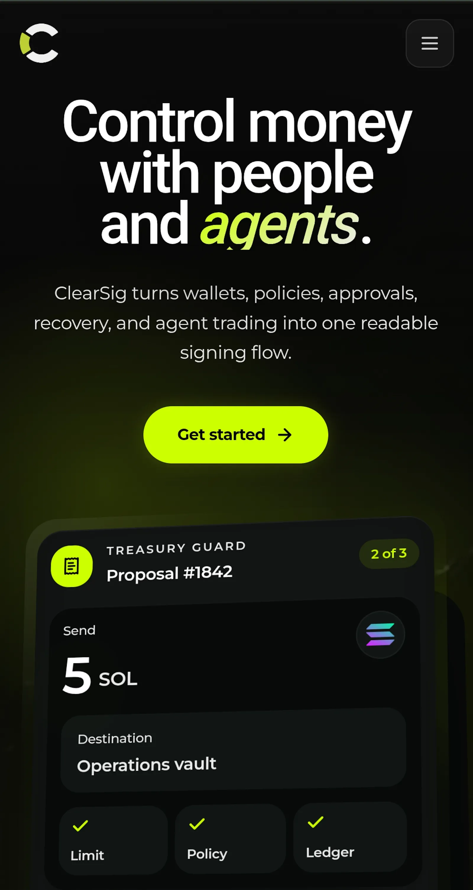 ClearSig  screenshot 3