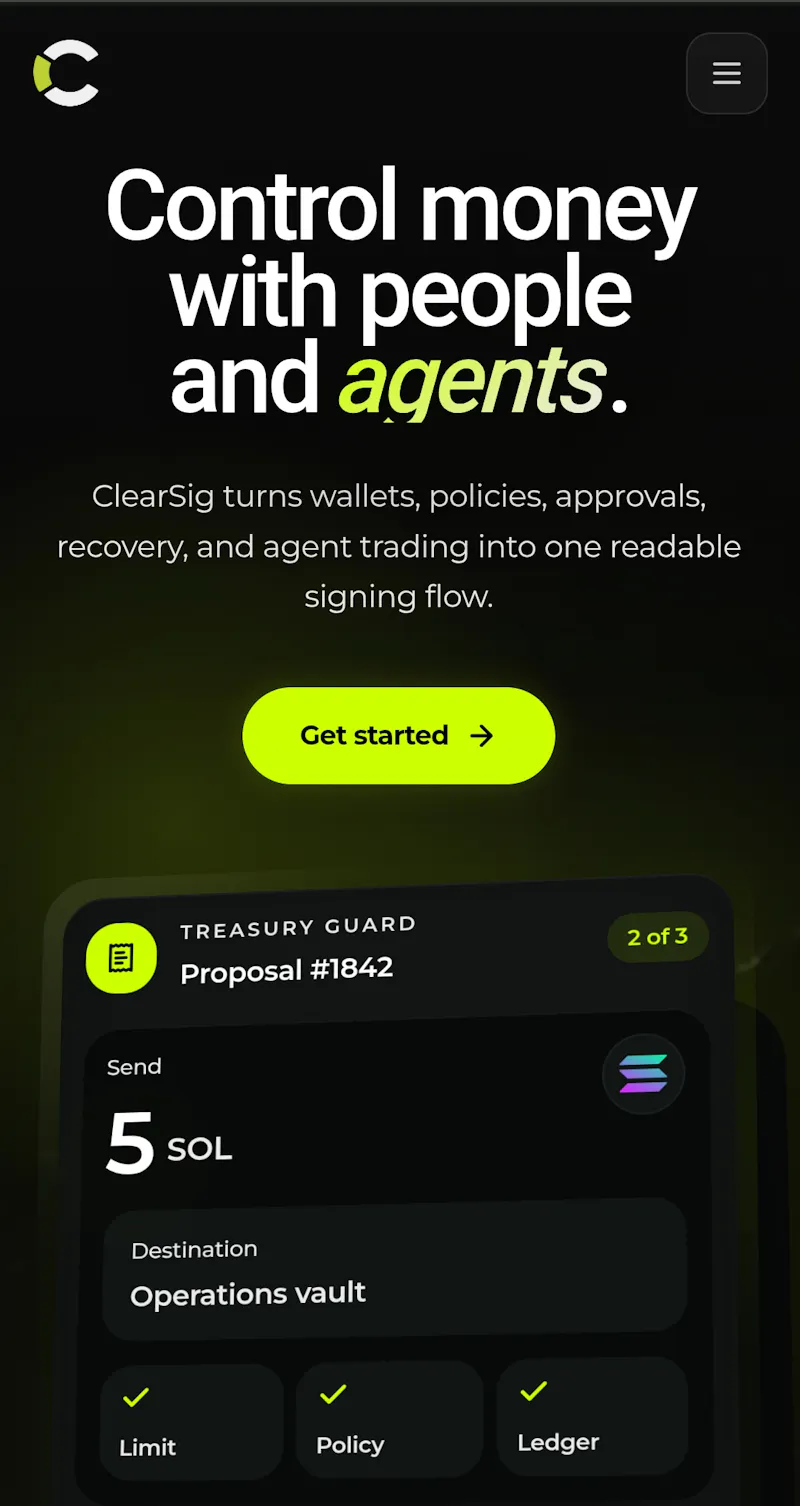 ClearSig  screenshot 3