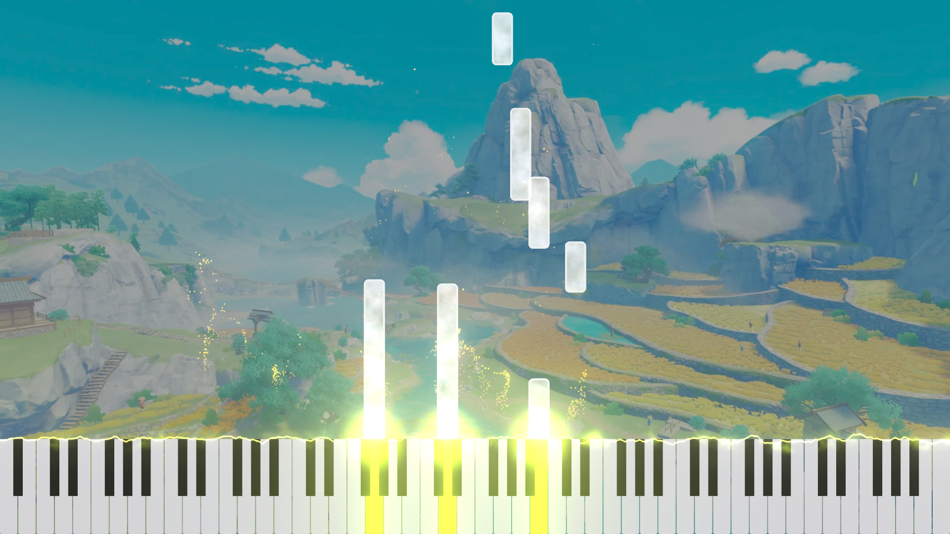 DoraPiano - Crea hermosas visualizaciones de piano en línea media 3