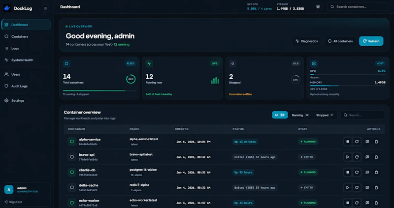 DockLog screenshot 3