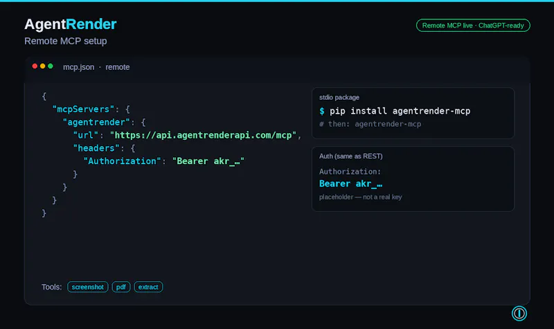 AgentRender screenshot 6