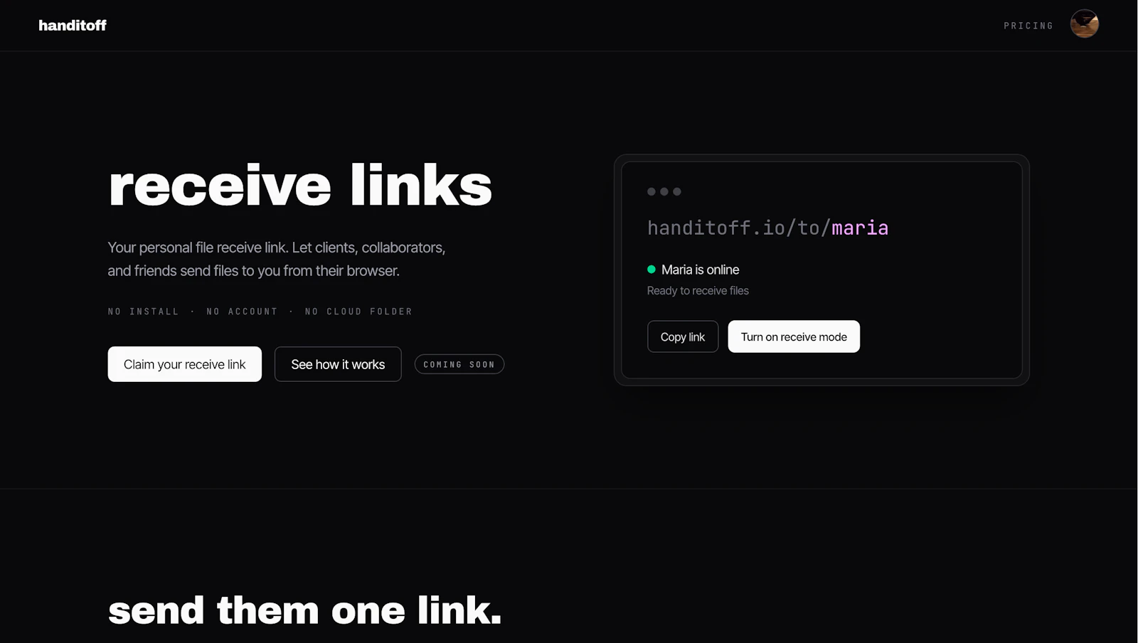 handitoff screenshot 5