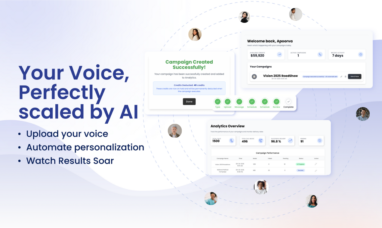 Média Gabriel AI - Livrer des messages vocaux personnels instantanément, à n'importe quelle échelle 3