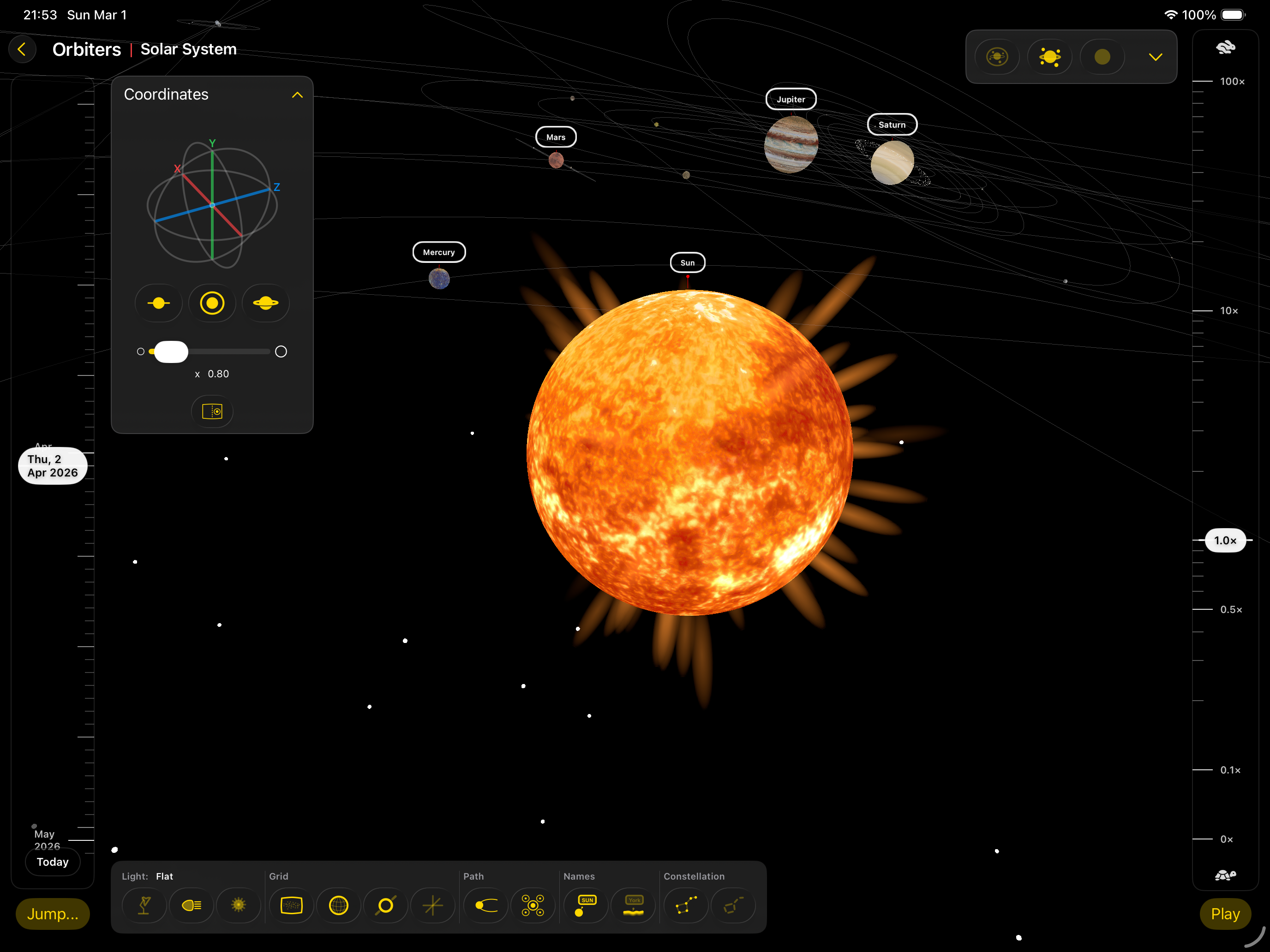 Orbiters - Screenshot 2 showing product features and functionality