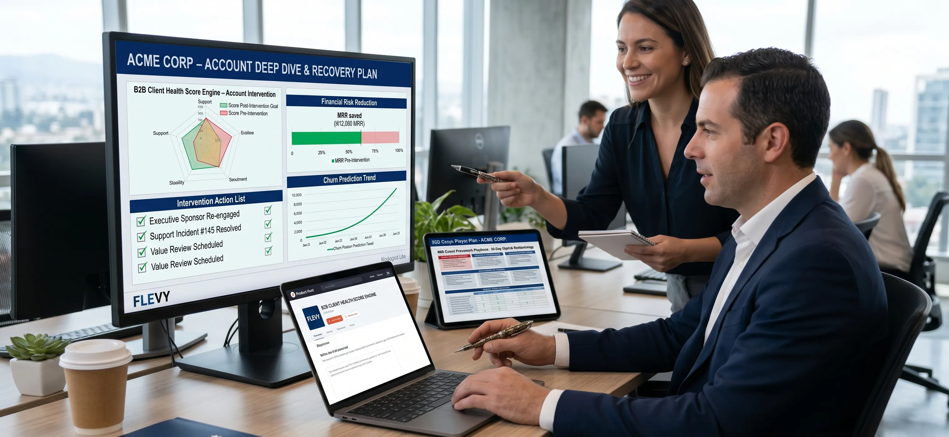 B2B Client Health Score Engine gallery image