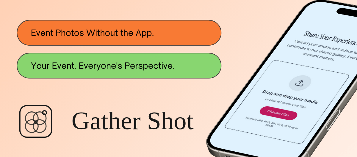 Gather Shot - Main product screenshot demonstrating key features and user interface