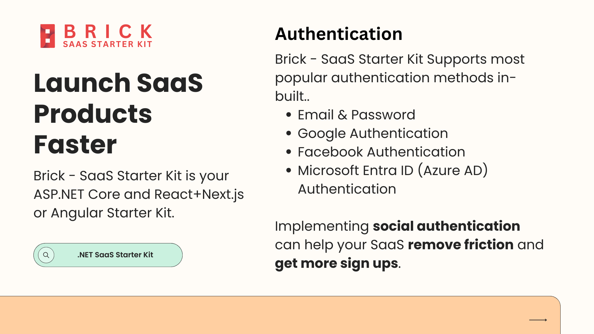 Brick - SaaS Starter Kit media 2