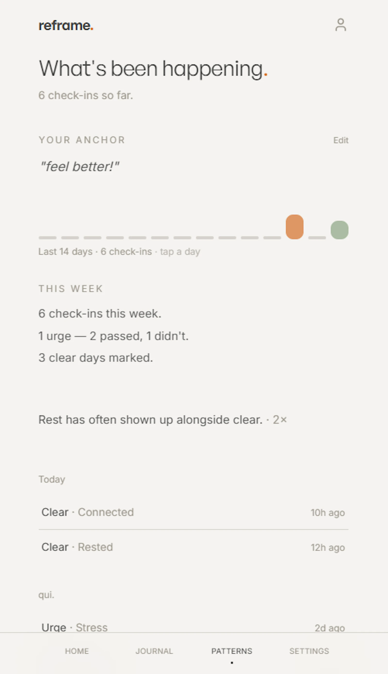 reframe. screenshot 5