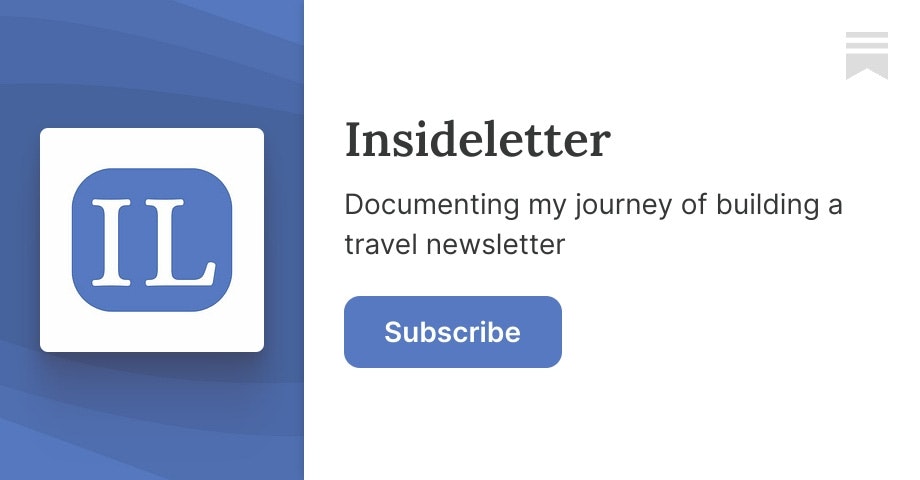 Insideletter - BTS OF CREACH UNA NEWSLETTER DI VIAGGIO |Coorte di newsletter media 1