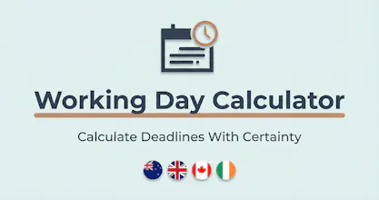 Working Day Calculator gallery image