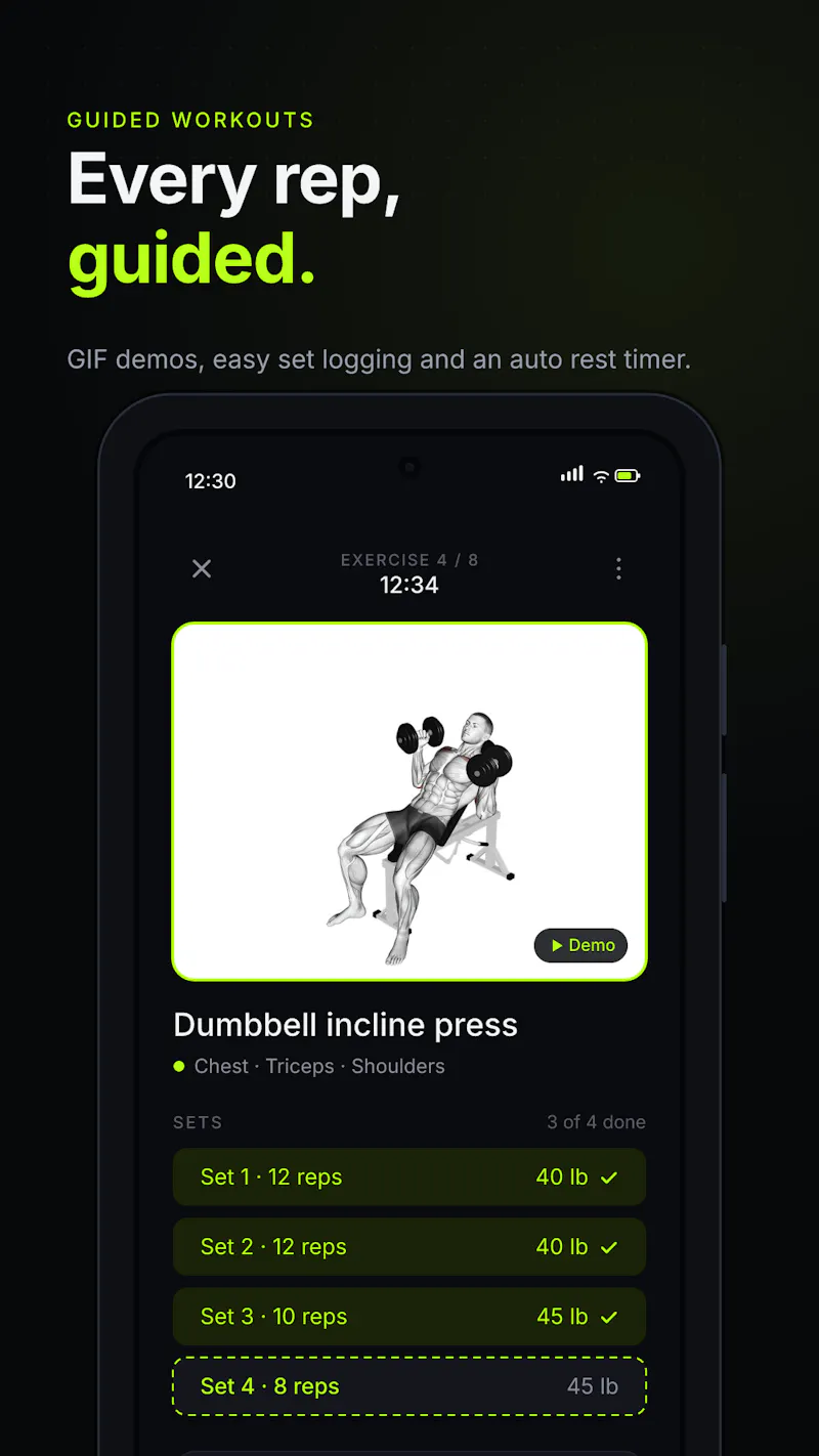 HomeGym: Home Workout Plan screenshot 8