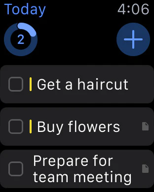 Things for Apple Watch