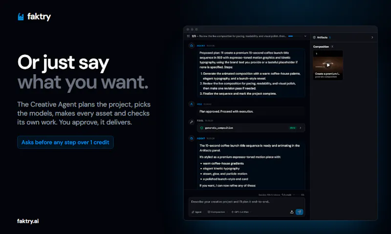 faktry AI Content & Media Workbench screenshot 7