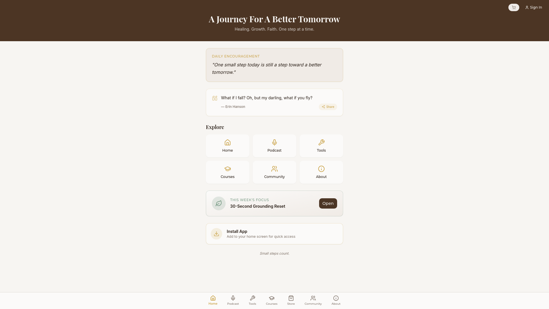 Nurture Your Tomorrow gallery image
