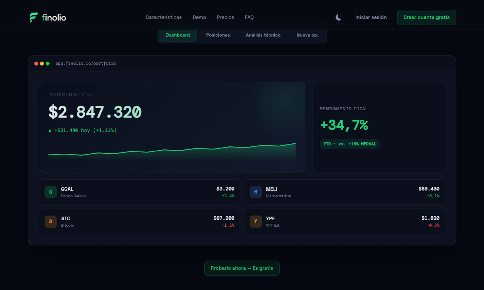 Finolio screenshot 4