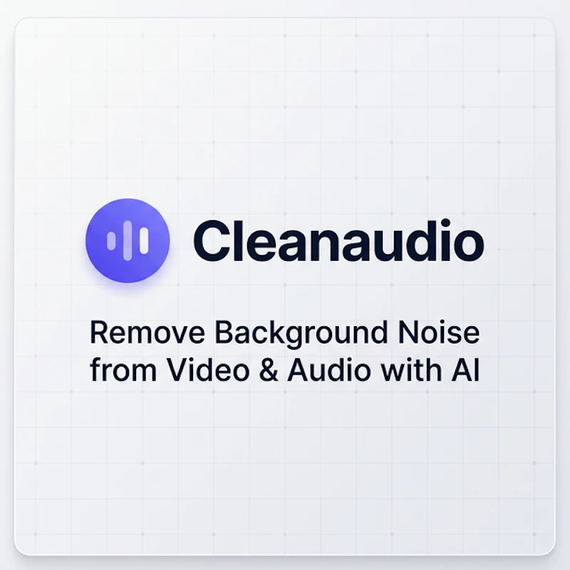 CleanAudio AI screenshot 1