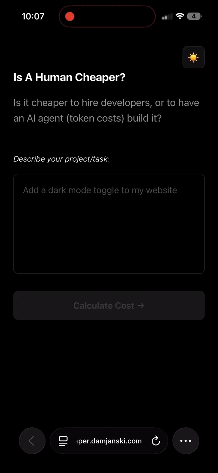 Is A Human Cheaper? screenshot 3