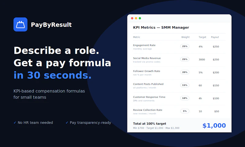 PayByResult screenshot 1