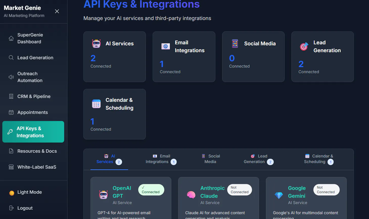 Market Genie 2.0 AI Marketing System  截图 6