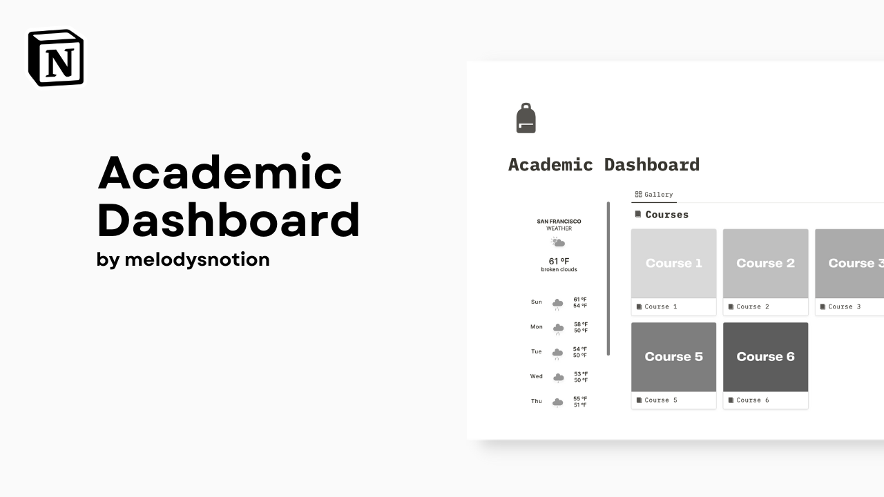 Academic Dashboard Template media 2