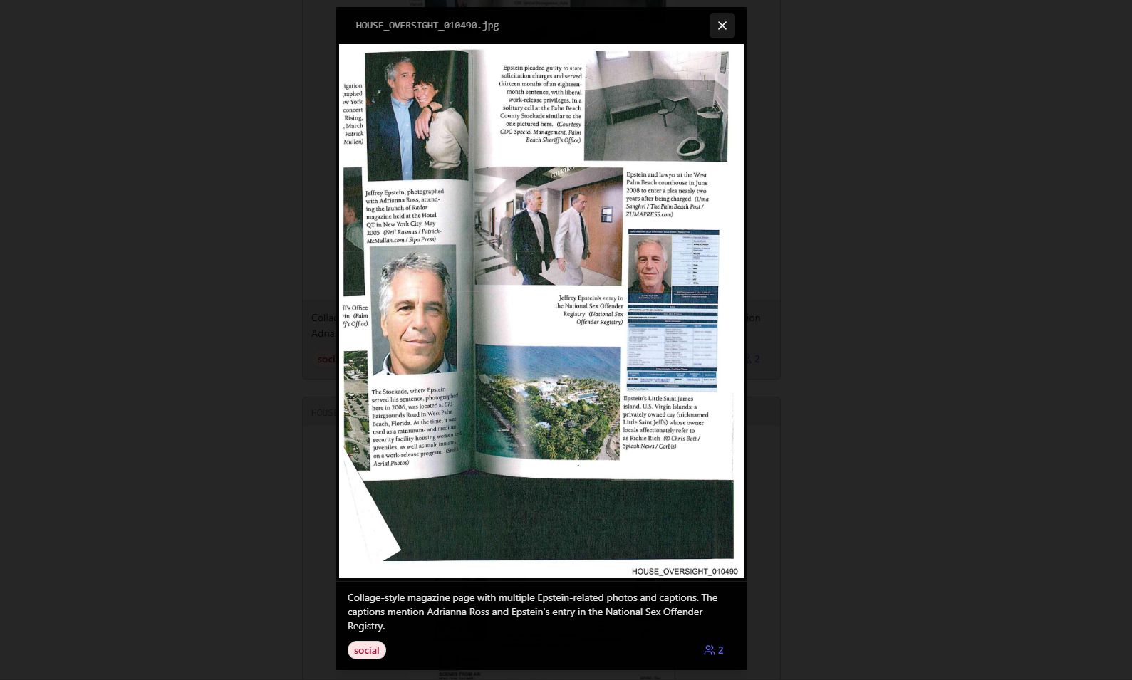 Epstein Files Organized & Searchable - Screenshot 2 preview