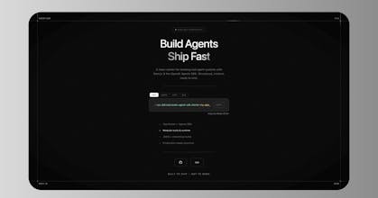 Bixai Agent SDK Starter Kit gallery image