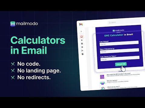Calculators in Email  gallery image