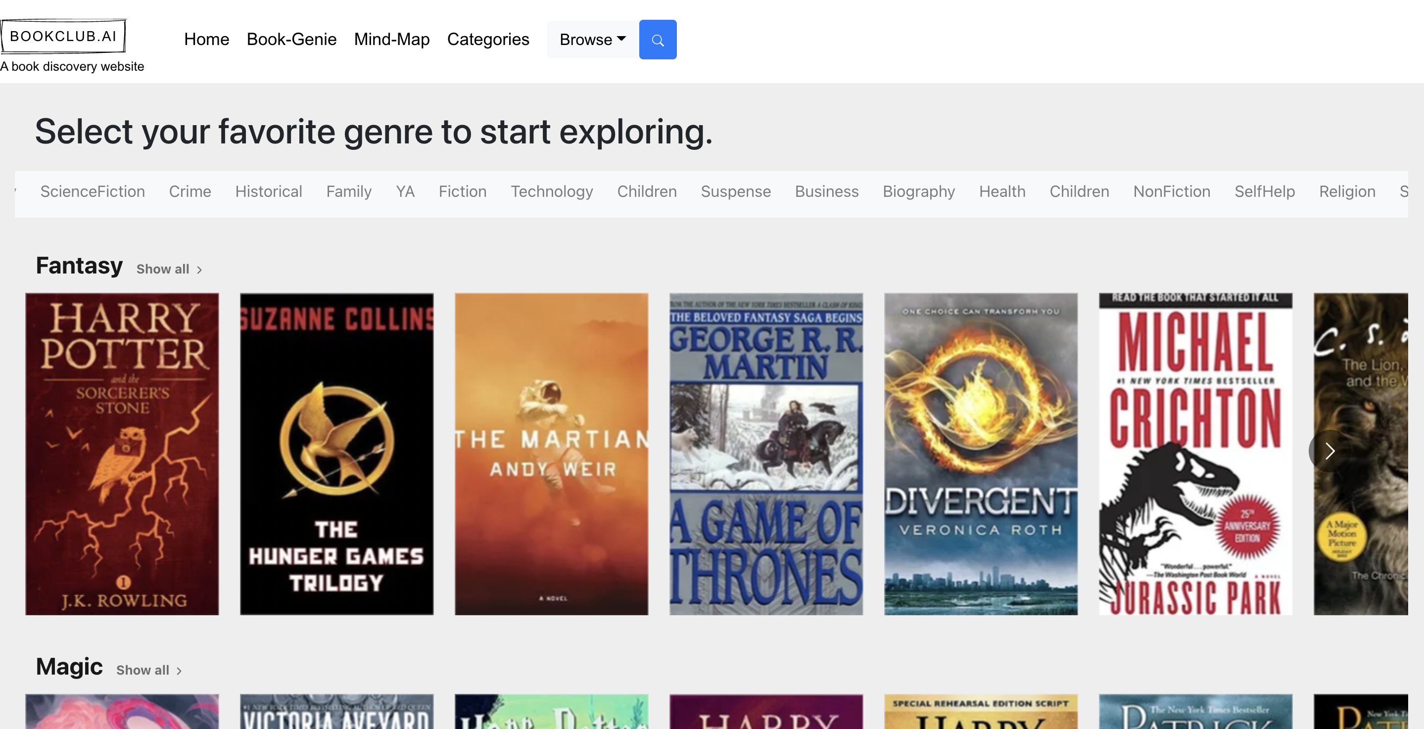Média Bookclub.ai - Laissez Ai trouver votre prochaine lecture préférée 7