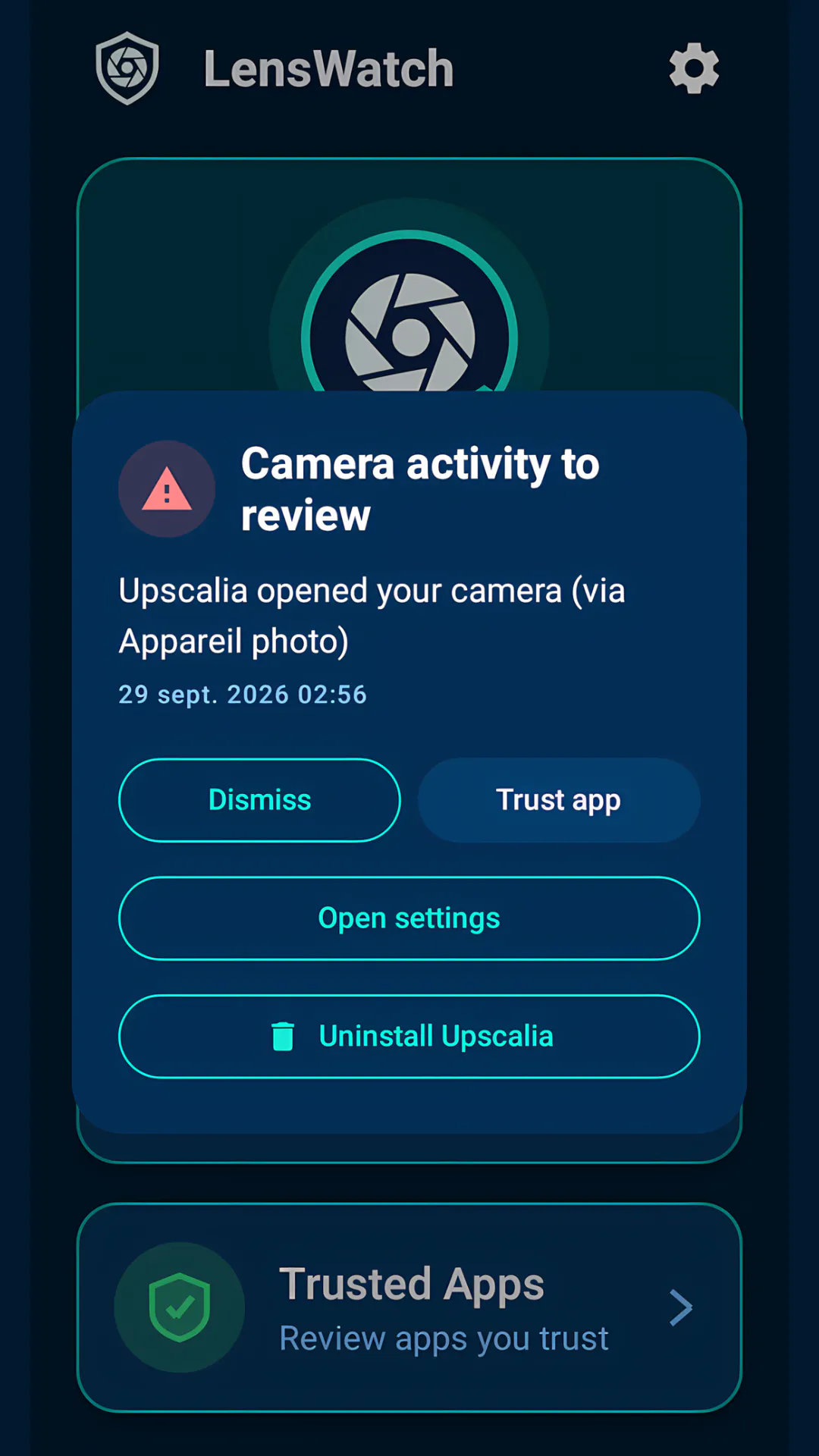 LensWatch: Your Camera Shield gallery image