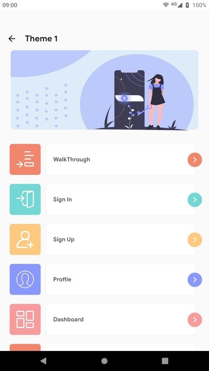 Prokit Android App UI Template Kit gallery image