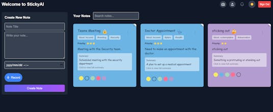 StickyAI gallery image