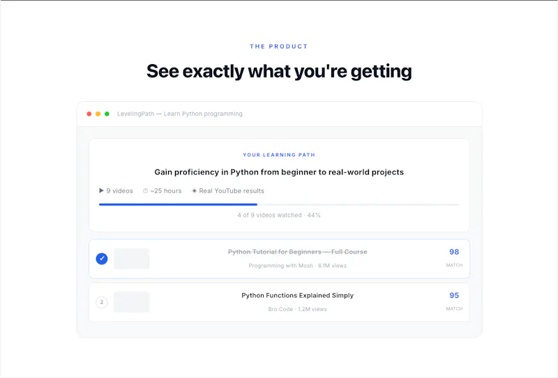 LevelingPath — Learn Anything Free screenshot 2