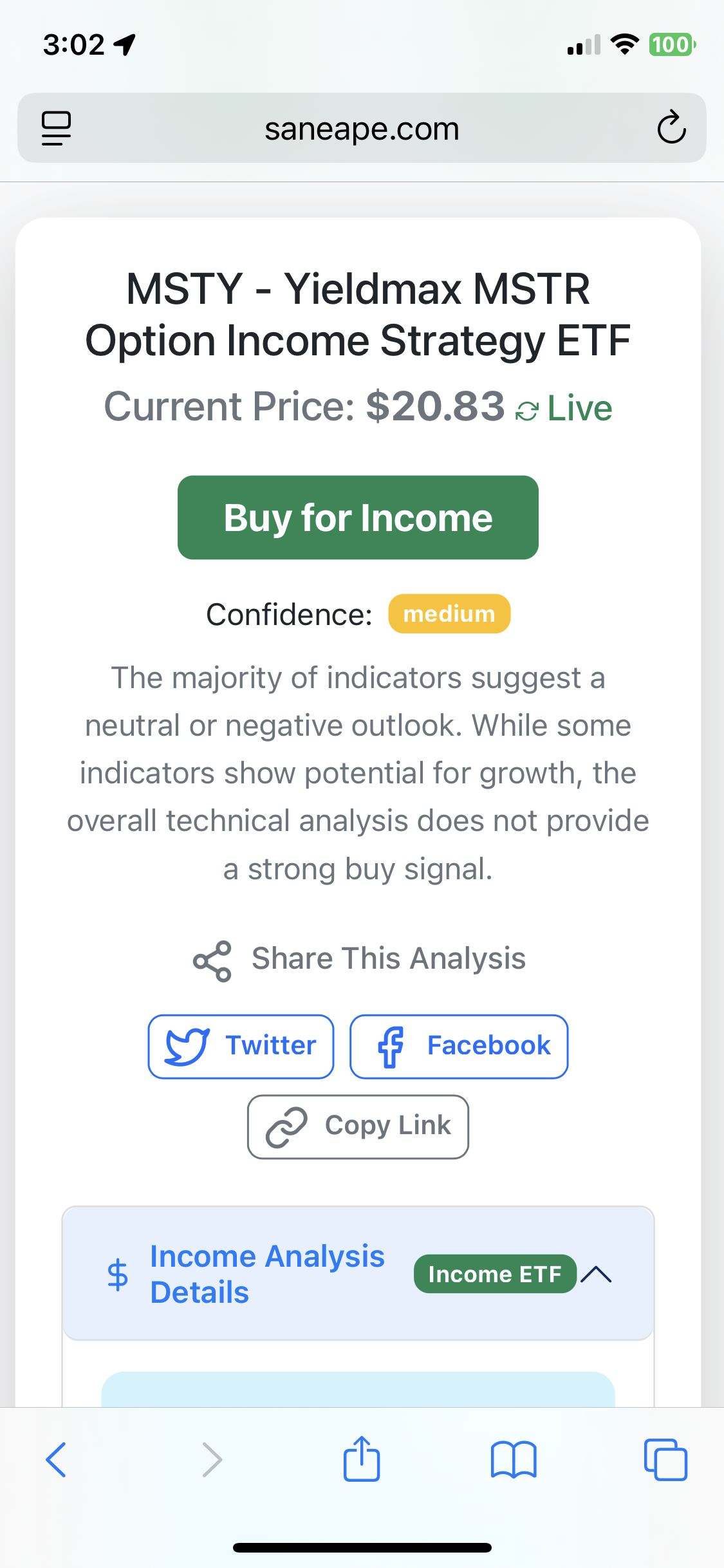 Free Hopium Sanity Check SaneApe.com media 8