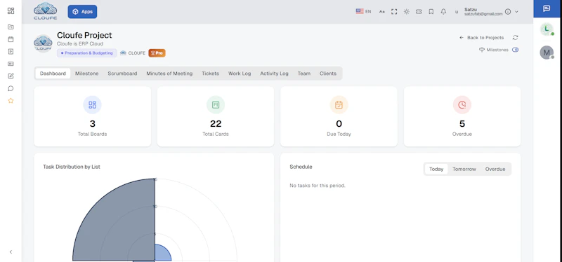 Cloufe- Work management for modern teams screenshot 3