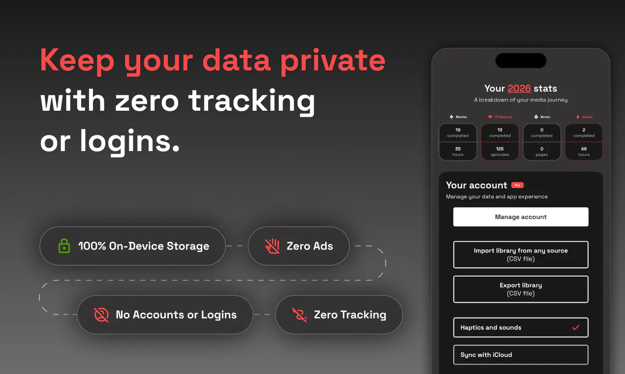 TalonDeck - iOS Media Tracker gallery image