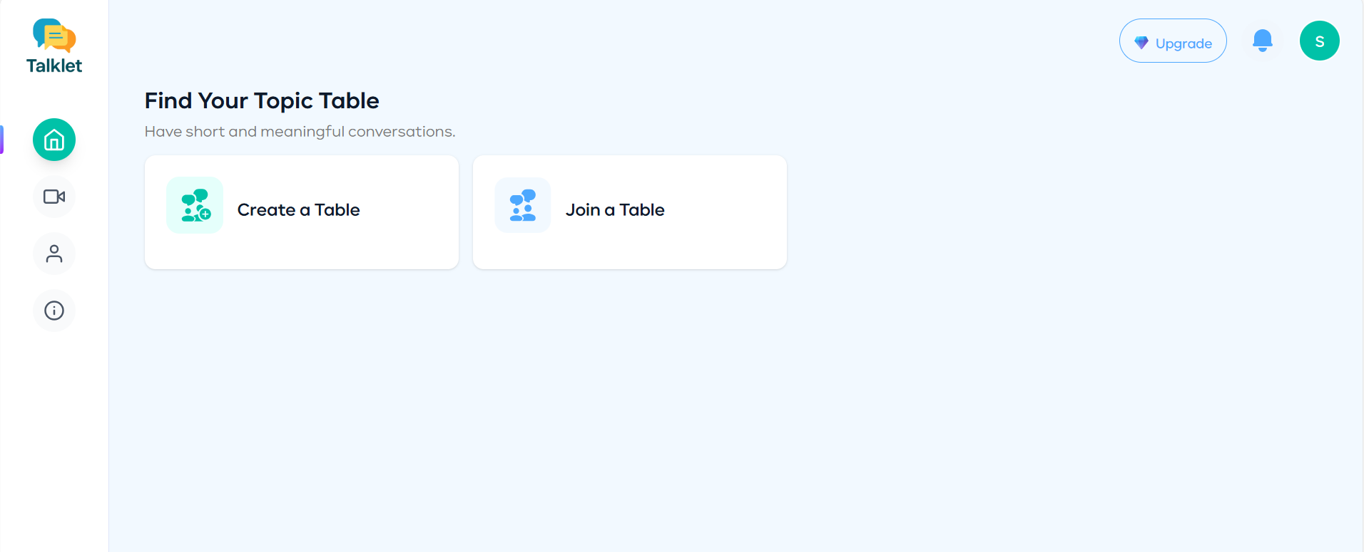 Talklet - Now live - Screenshot 2 showing product features and functionality