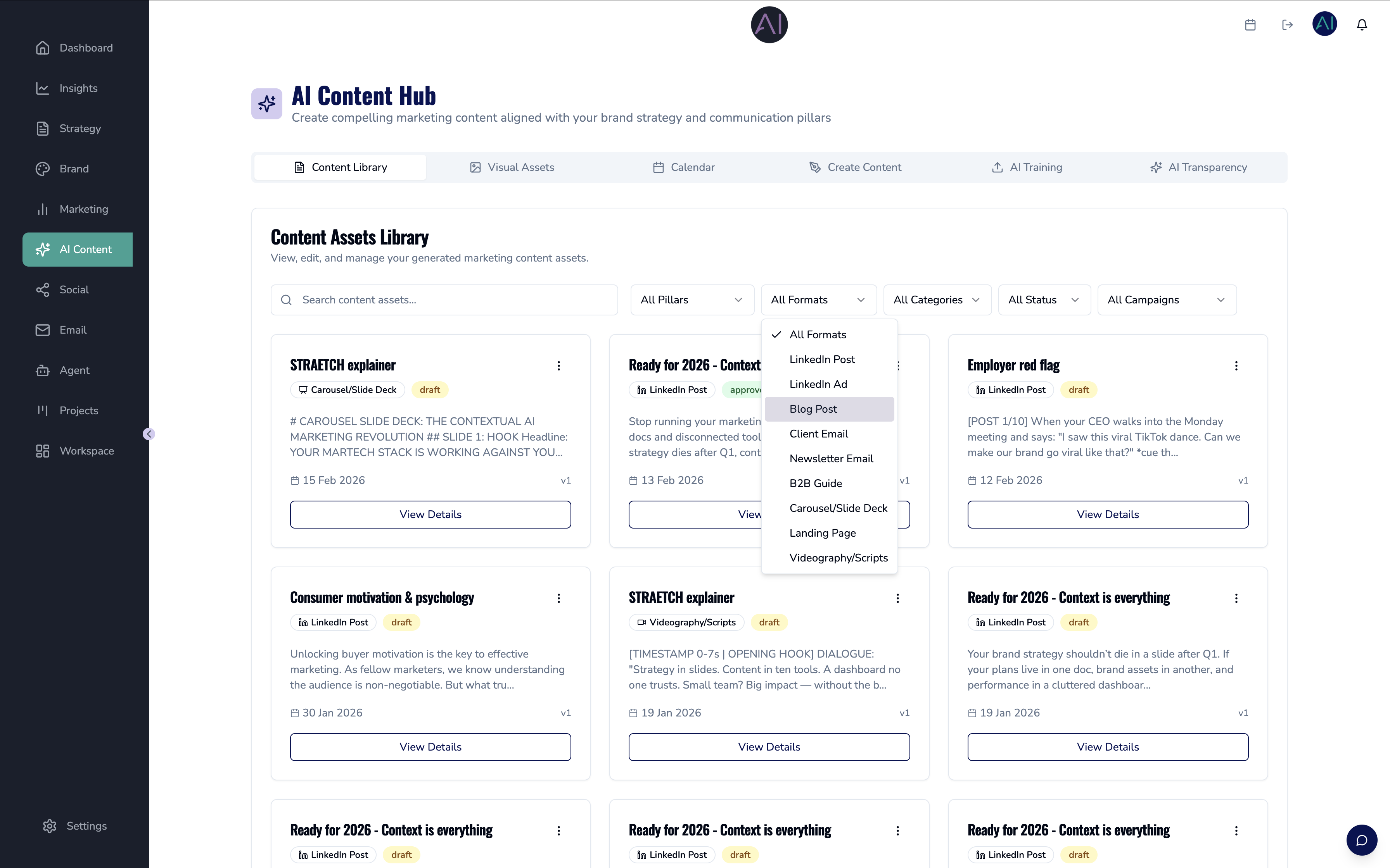 STRAETCH AI- Always aligned and on-brand gallery image