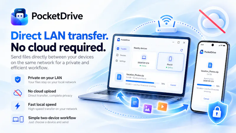 PocketDrive screenshot 3