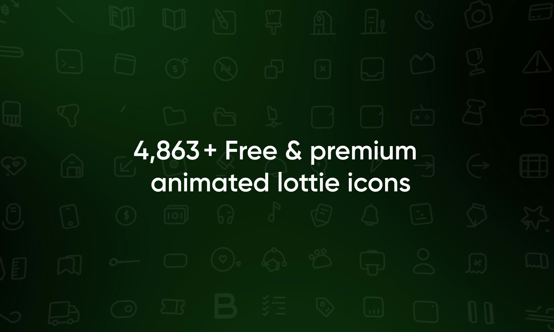 Lottieicon - 4863 Gratis en premium geanimeerde lottie -iconen media 3