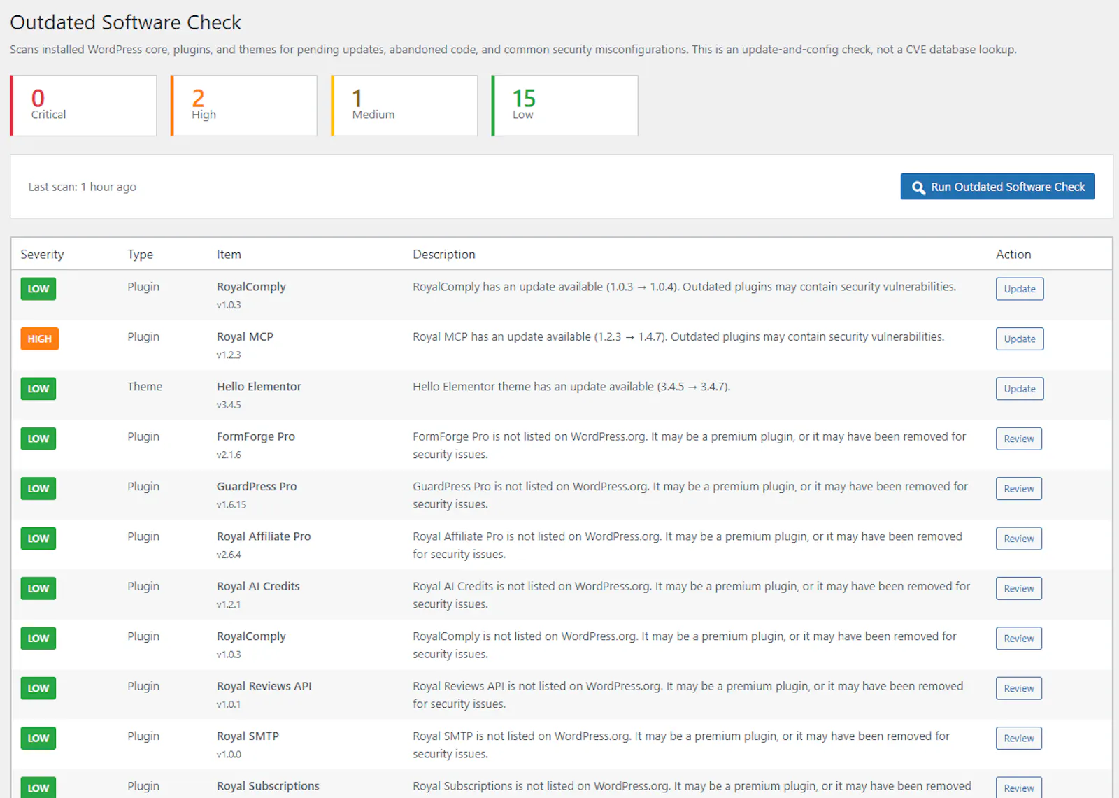 Guardpress- Security WP Plugin screenshot 7