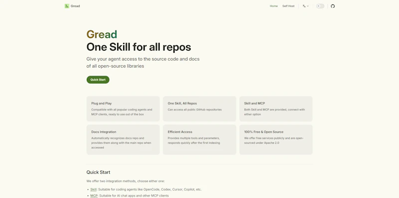 Gread screenshot 1