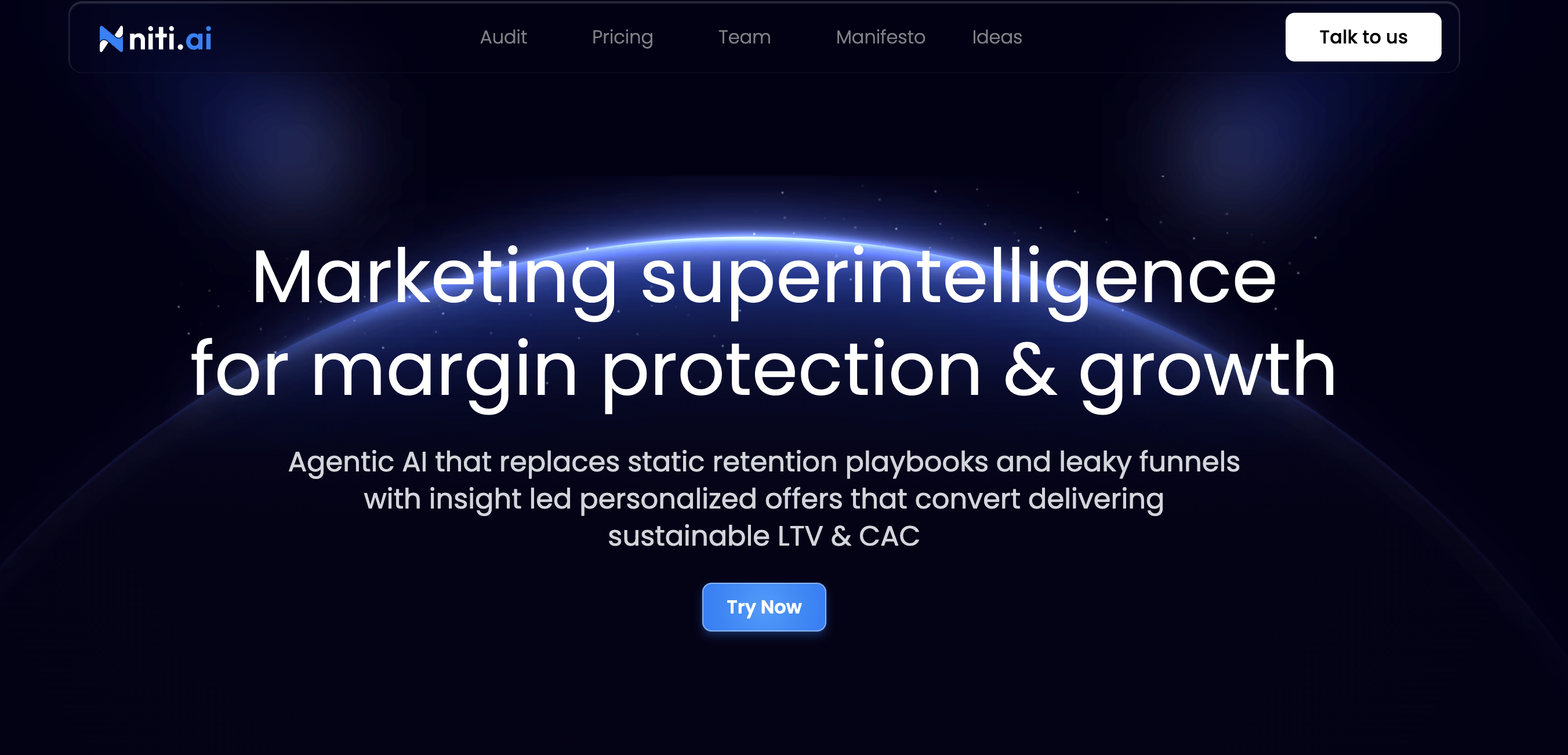 niti.ai - Main product screenshot demonstrating key features and user interface