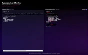 Kubernetes Secret Editor gallery image