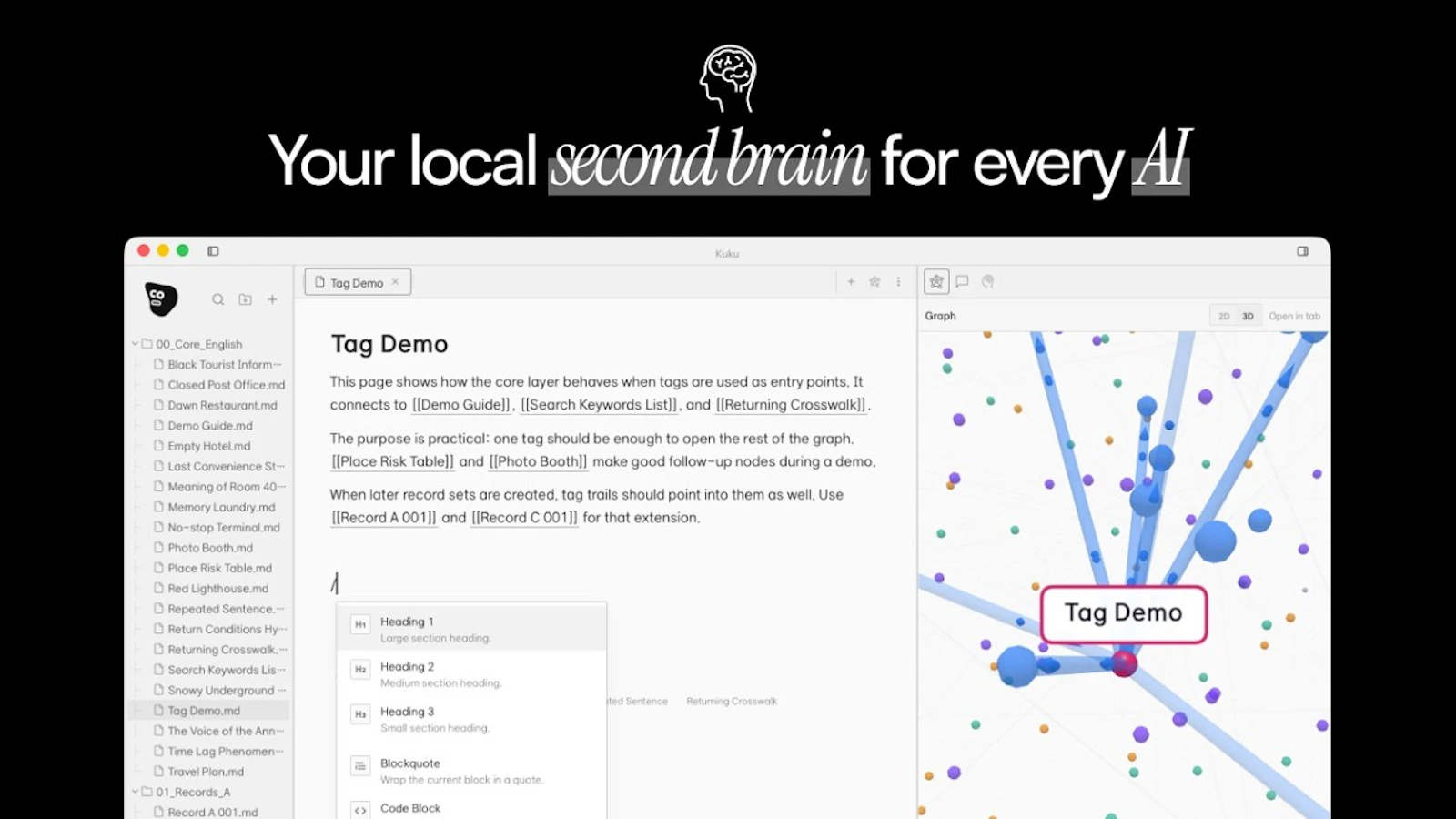Kuku: open source screenshot 1 (video preview)